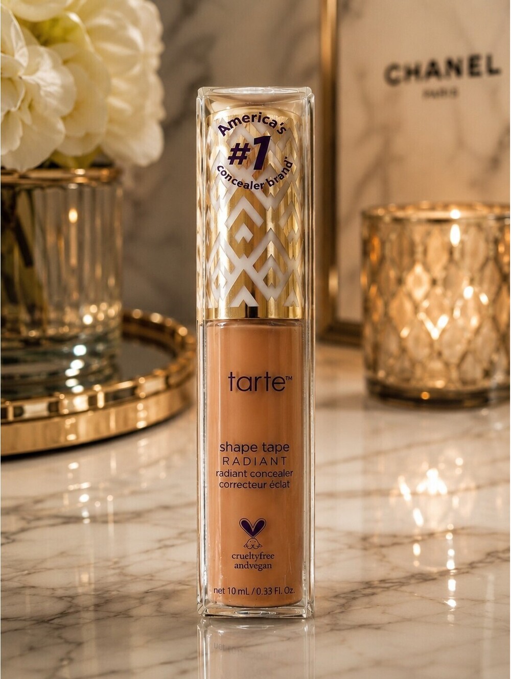 NIB Tarte Shape Tape Radiant Concealer 44H Tan
